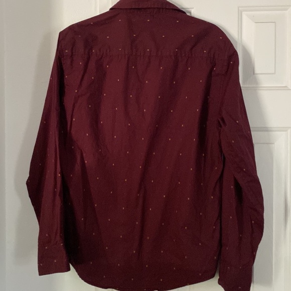 GUC Tony Hawk shirt size M burgundy - Picture 4 of 4